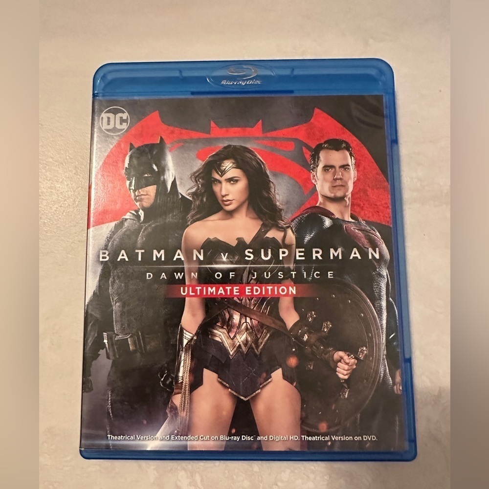 Batman v Superman: Dawn of Justice Ultimate Edition Blu-ray